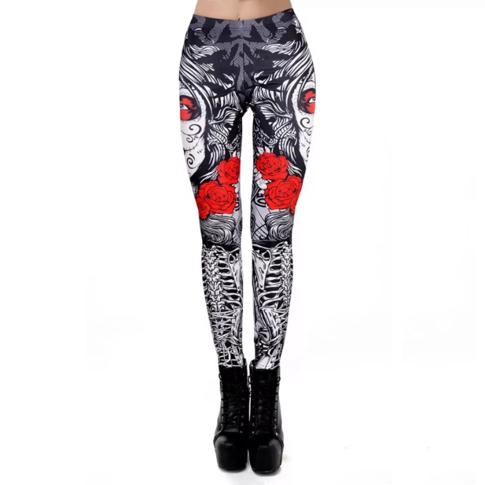 Dark Roses Leggings - Picture 2 of 6